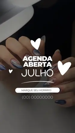 agenda aberta julho