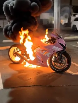 Motor explosion