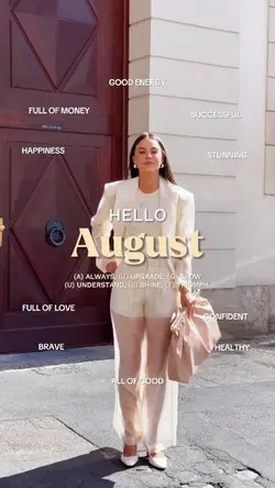 HELLO AUGUST 2026