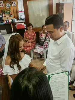mayor's wedding