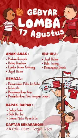 Poster Lomba 17Agust