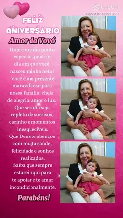 aniversário neta