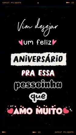 ANIVERSÁRIO