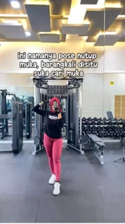 Pose tutup muka