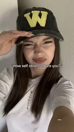 how self obsessed