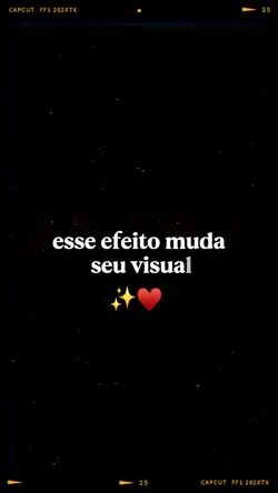 efeito vizual novo