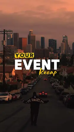 your event recap
