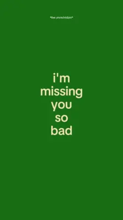 im missing