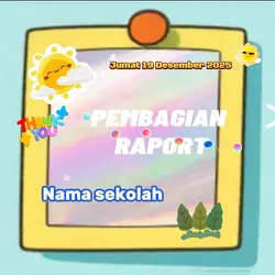 pembagian rapoert