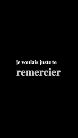 merci 