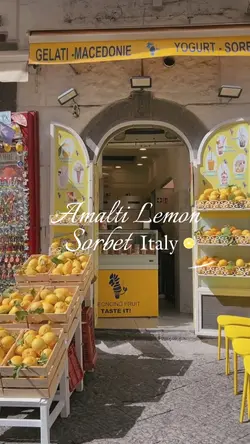 Amalti Lemon Sorbet