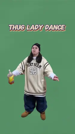 Thug lady dance 