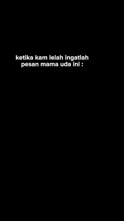 PESAN MAMA UDA