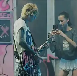 Mgk at warped tour