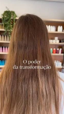 Antes e depois cabel