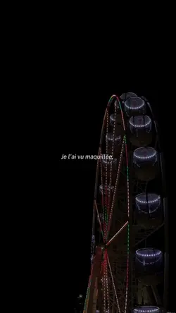 Je l'ai vu maquillée