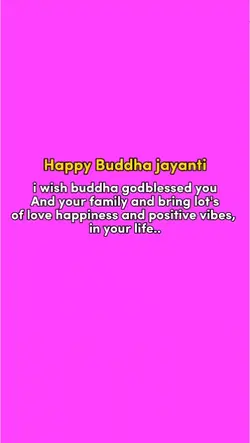 Happy Buddha Jayanti