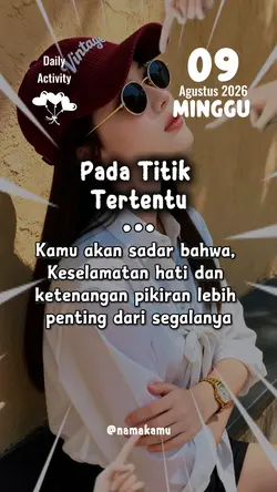 Minggu,09/08/2026