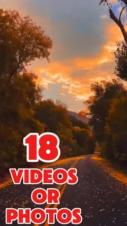 18 videos or photos 