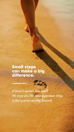 Small Steps 🤍