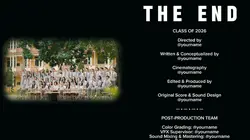 THE END OF SCHOOL