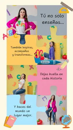 A ti, maestra...