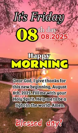 Aug 08,Friday