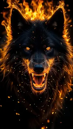 WOLF FIRE HOT EDIT