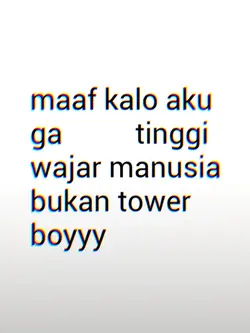 maaf kalo aku ga