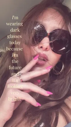 dark glasses 