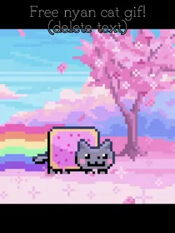 Free nyan cat gif
