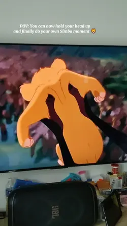 Baby Simba Moment