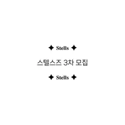 스텔스즈 3차 모집