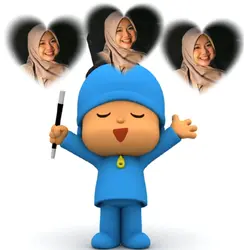 trend stiker pocoyo