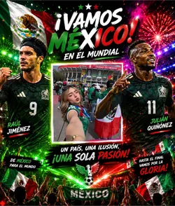 Vamos México 🇲🇽⚽️🦅