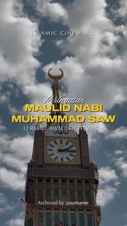 maulid nabi 2025