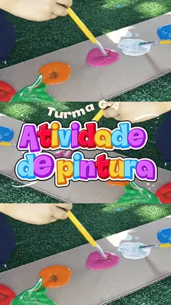 Atividade de pintura