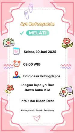 Undangan Posyandu 