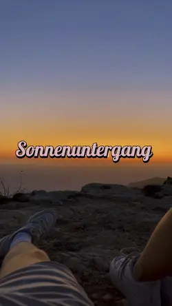 Sonnenuntergang 