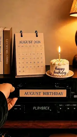 AUGUST BIRTHDAY