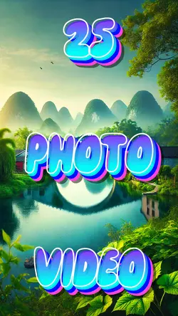25 Photo Template