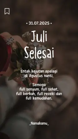 Juli Selesai 