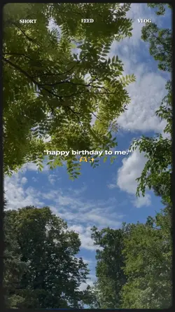 happy birthday to me