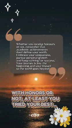 With Honors or Not