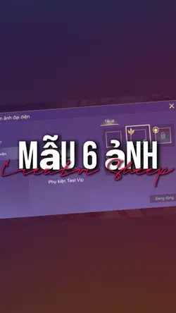 Mẫu 6 ảnh