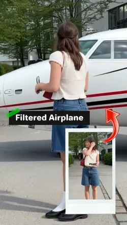 Filtered Airplane