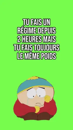 Le régime !