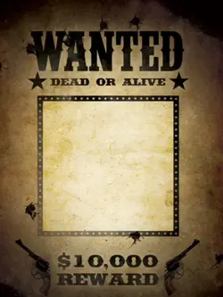 wanted poster 