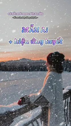 Mẫu Ai + tuyết