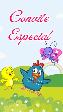Convite aniversário 